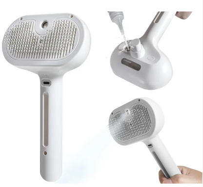 3-in-1 Steam Grooming Brush