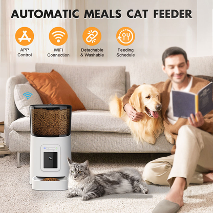 Automatic Pet Feeder (With Camera)