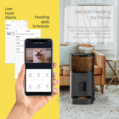 Automatic Pet Feeder (With Camera)