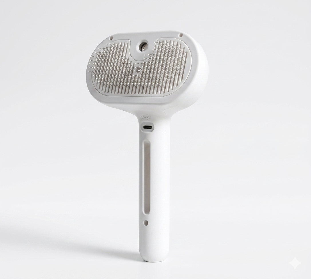3-in-1 Steam Grooming Brush